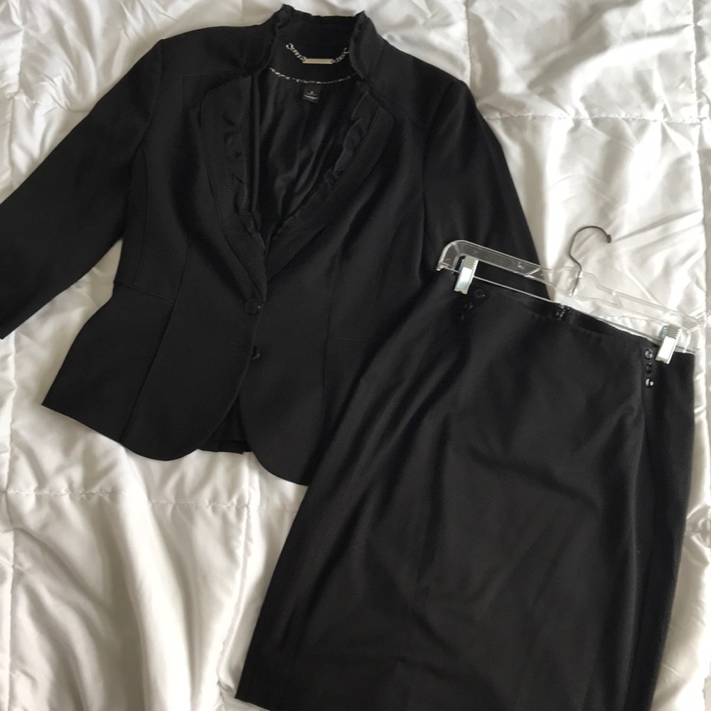 White House Black Market Blazer and Skirt Set